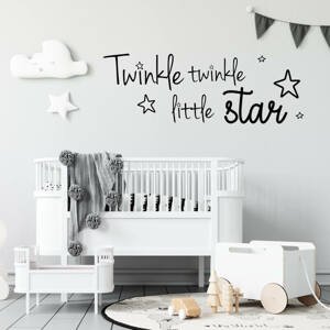 Nálepky do detskej izby - Twinkle twinkle