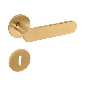 Kľučka na dvere TI - NELA - R 4006 5S ZLM.LL - zlatá matná (158) | MP-KOVANIA.sk