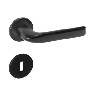 Kľučka na dvere TI - IDEAL - R 4162 5S CIM - čierna matná (153) | MP-KOVANIA.sk