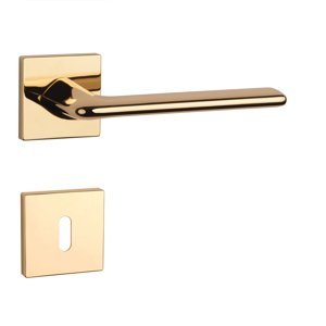 Kľučka na dvere AS - LILA - HR 7S ZLL - zlatá lesklá (LG) | MP-KOVANIA.sk