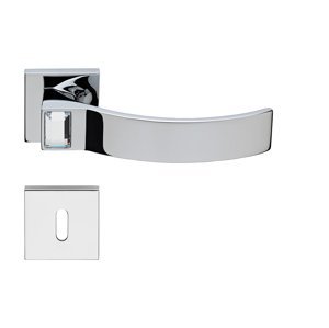 Kľučka na dvere LI - ELIOS CRYSTAL 1340 - HR 019 CHL - chróm lesklý (CR) | MP-KOVANIA.sk