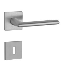 Kľučka na dvere AT - PRIMULA - HR 7S CHM - chróm matný (MSC) | MP-KOVANIA.sk
