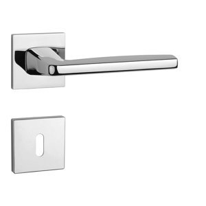 Kľučka na dvere AT - ERBA - HR 7S CHL - chróm lesklý (CP) | MP-KOVANIA.sk
