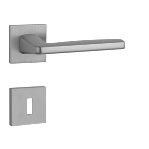 Kľučka na dvere AT - ERBA - HR 7S CHM - chróm matný (MSC) | MP-KOVANIA.sk