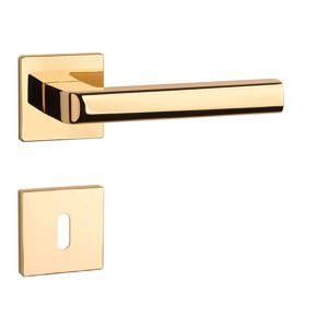 Kľučka na dvere AS - SALICE - HR 5S ZLL - zlatá lesklá (LG) | MP-KOVANIA.sk
