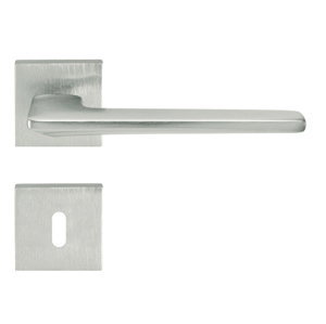 Kľučka na dvere FO - HANT - HR (E) NIM PVD - nikel matný PVD (P04) | MP-KOVANIA.sk