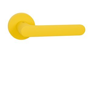 Kľučka na dvere CB - MOOD ONE - R ZLC - žltá citrónová matná (C09) | MP-KOVANIA.sk