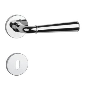 Kľučka na dvere ASM - MARIGOLD 1 - R 7S CHL - chróm lesklý (LC) | MP-KOVANIA.sk
