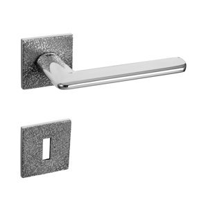 Kľučka na dvere TI - ELIPTICA - HR 4165Q 5S T3 CHL - chróm lesklý (03) | MP-KOVANIA.sk