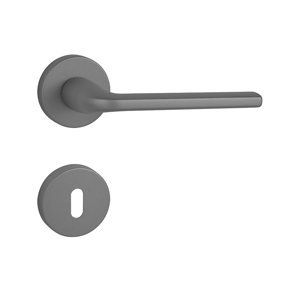 Kľučka na dvere FO - MILLY - R ANM - antracit matný (G01) | MP-KOVANIA.sk