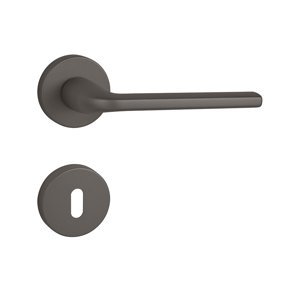 Kľučka na dvere FO - MILLY - R HNM - hnedá matná (B11) | MP-KOVANIA.sk