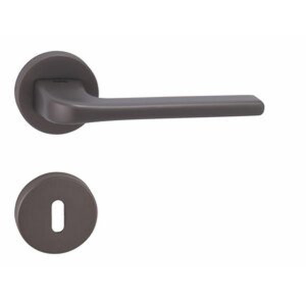 Kľučka na dvere TI - DARA - R 4007 GRM - grafit matný (141) | MP-KOVANIA.sk