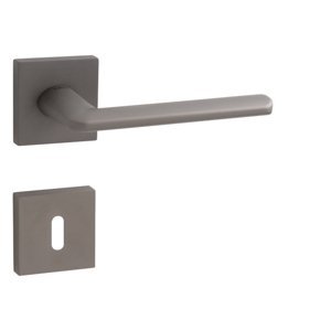 Kľučka na dvere TI - ELIPTICA - HR 3098Q GRM - grafit matný (141) | MP-KOVANIA.sk