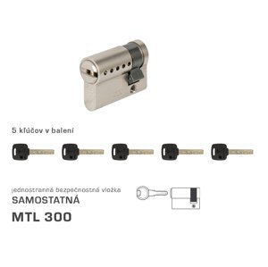 MTL - MTL300 S jednostranná NIM - nikel matný | MP-KOVANIA.sk