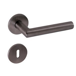 Kľučka na dvere TI - FAVORIT - R 4002 5S GRM PVD - grafit matný PVD (162) | MP-KOVANIA.sk