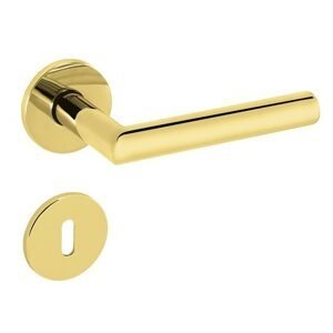 Kľučka na dvere TI - FAVORIT - R 4002 5S ZLL - zlatá lesklá (01) | MP-KOVANIA.sk