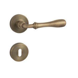 Kľučka na dvere FO - CARINA - R BRM - bronz matný (B03) | MP-KOVANIA.sk