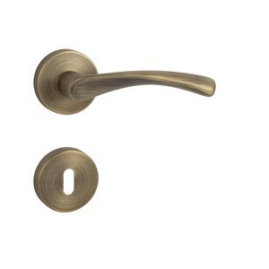 Kľučka na dvere FO - FAN - R BRM - bronz matný (B03) | MP-KOVANIA.sk