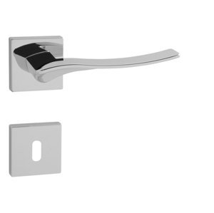 Kľučka na dvere FO - OLIMPIA - HR CHL - chróm lesklý (C01) | MP-KOVANIA.sk