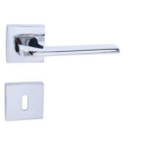 Kľučka na dvere TI - DARA - HR 4007Q CHL - chróm lesklý (03) | MP-KOVANIA.sk