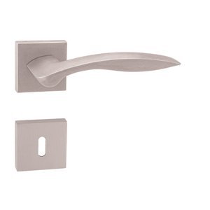 Kľučka na dvere FO - CORA - HR NIM - nikel matný (N16) | MP-KOVANIA.sk