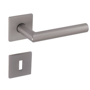 Kľučka na dvere TI - FAVORIT - HR 4002Q 5S NIM - nikel matný (142) | MP-KOVANIA.sk
