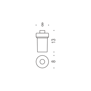 CB - BASIC B9372 - Náhradná nádoba k dávkovaču mydla  | MP-KOVANIA.sk