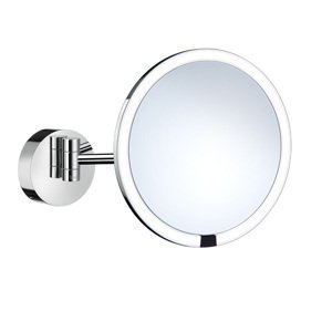 SO - OUTLINE FK487H - Zväčšovacie kozmetické zrkadlo s LED osvetlením CHL - chróm lesklý | MP-KOVANIA.sk