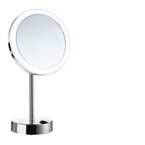 SO - OUTLINE FK484EP - Zväčšovacie kozmetické zrkadlo s LED osvetlením CHL - chróm lesklý | MP-KOVANIA.sk