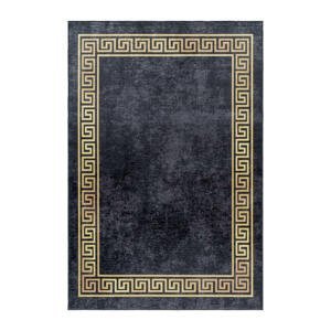 Novel PLOCHO TKANÝ KOBEREC, 80/150 cm, čierna, zlatá