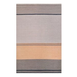 Esprit PLOCHO TKANÝ KOBEREC, 160/230 cm, hnedá, sivá, oranžová