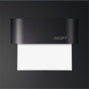 LED nástenné svietidlo Skoff Tango Stick čierna studená biela IP20 ML-TST-D-W