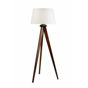 Podlahová lampa Lamkur Aida 35208 LP 1.98 tmavý orech