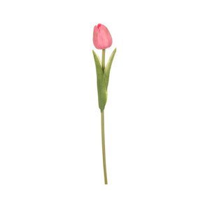 Umelý kvet Tulipán 34 cm, ružová%