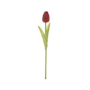 Umelý kvet Tulipán 34 cm, červená%