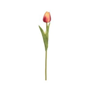 Umelý kvet Tulipán 34 cm, ružovo-žltý%