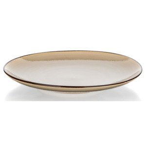 Plytký tanier Palas 27 cm, krémový%