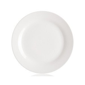 Plytký tanier Blanca 26,5 cm, biely%