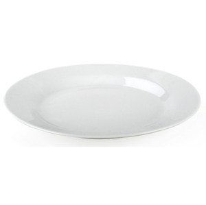 Plytký tanier Blanca 24 cm, biely%