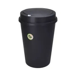 Odpadkový kôš 47 l, čierny%