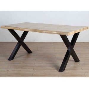 Jedálenský stôl Anette 160x90 cm, divoký dub%