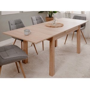 Rozkladací jedálenský stôl Longford 120x80 cm, dub sonoma%
