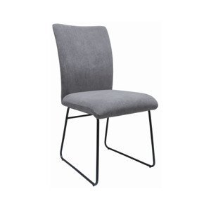 Jídelní židle Sephia, šedá strukturovaná látka%