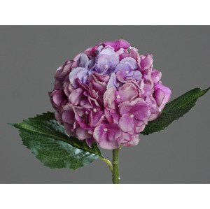 Umelá kvetina Hortenzia, levanduľová%