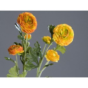 Umelý kvet Iskerník, oranžovo-žltá%