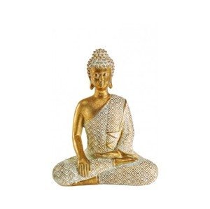 Zlatá soška Buddha, výška 12,5 cm%