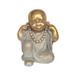 Dekorácia socha Budha dieťa nepočujem 47,5 cm%
