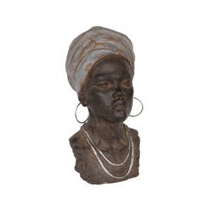 Dekorácia socha Hlava ženy 47 cm%