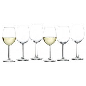 Sada pohárov na biele víno (6 ks) Gastro 100 ml%