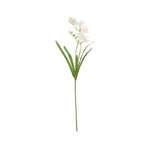 Umelý kvet Frézia 60 cm, krémová%